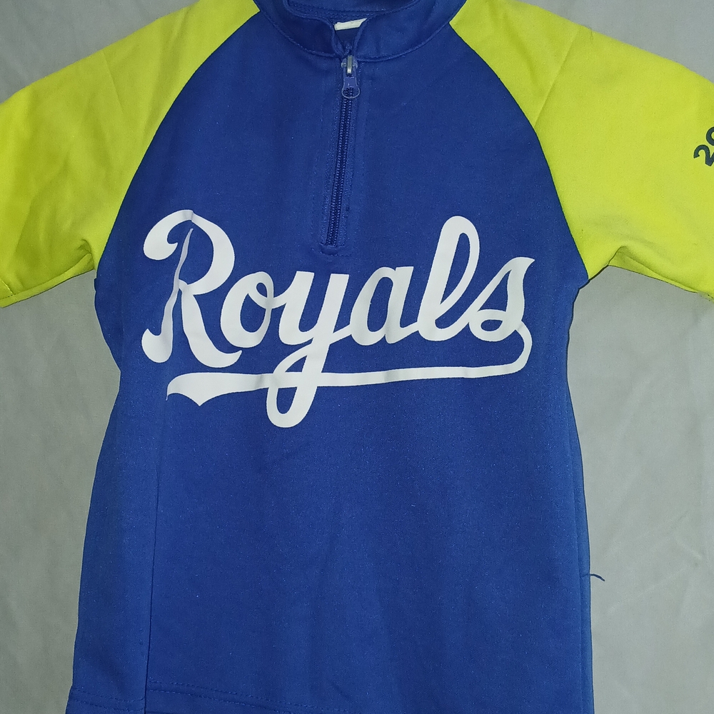 Kids Blue and Yellow Royals Shirt